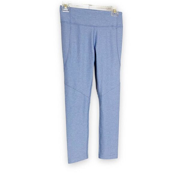 Outdoor Voices 7/8 Length Leggings Heathered Blue Purple Women’s Size Small - Picture 4 of 7